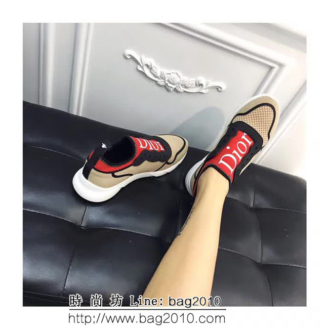 DIOR迪奧 2019獨家早春新款 定制飛織 時尚休閒鞋 QZS2284